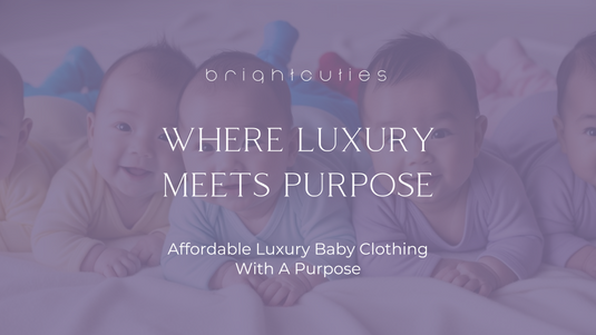 Luxurious bamboo baby clothes - bamboo baby pajamas, baby onesies, baby bows & stretchy swaddle blankets - perfect for baby shower gifts.