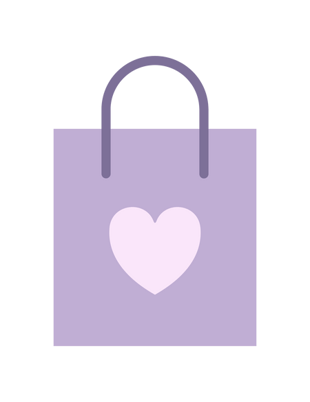 Image of a gift bag representing Brightcuties mission to give to NICU families