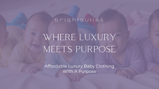 Luxurious bamboo baby clothes - baby onesies, baby bows & stretchy swaddle blankets