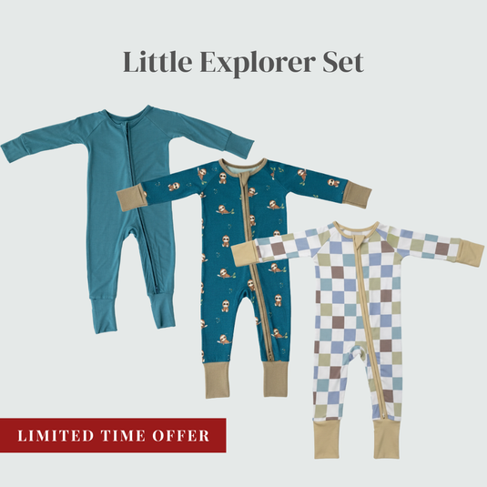 Little Explorer Set | 3 Bamboo Sleepers