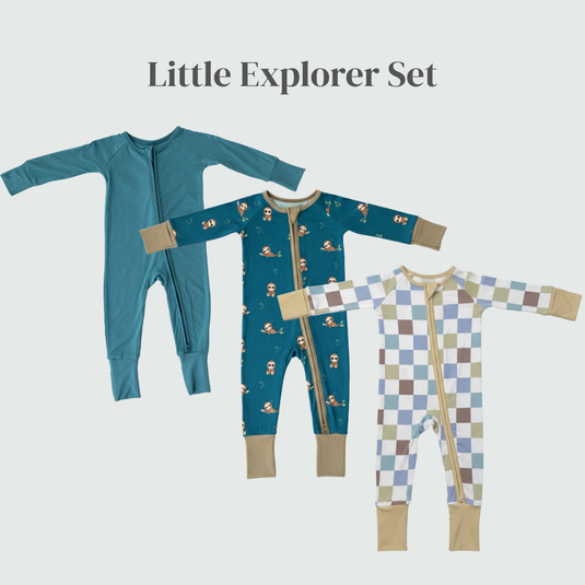 Little Explorer Set | 3 Bamboo Sleepers